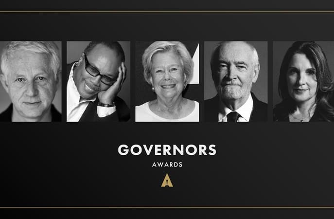 THE ACADEMY TO HONOR RICHARD CURTIS, QUINCY JONES, JULIET TAYLOR, MICHAEL G. WILSON & BARBARA BROCCOLI AT 15TH GOVERNORS AWARDS. Photo: The Academy